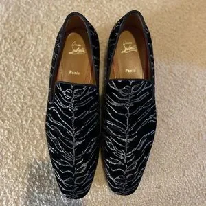Christian Louboutin Colonnaki Flat velours Bengale size 46.5 4e4d688ac6212e417dd2cabe87b847  main image 4